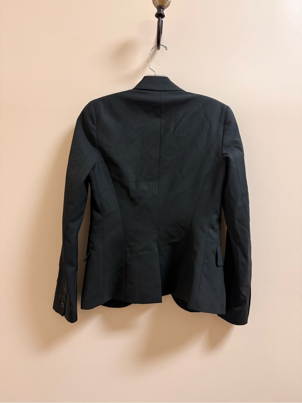 Theory Black Women's Single-Button Blazer - Picture 5 of 5